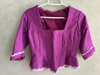 Conjunto Fallera: 2 Corpiños y Falda