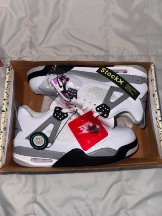 Jordan 4 White Cement