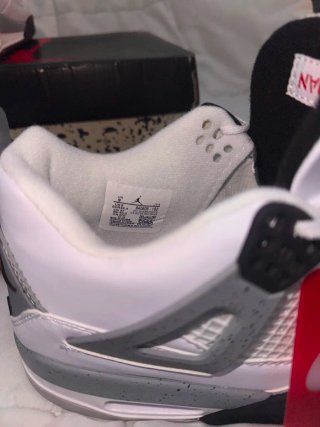 Jordan 4 White Cement