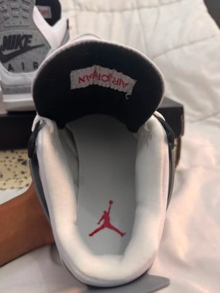 Jordan 4 White Cement