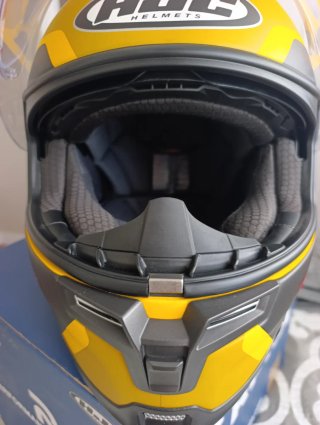 Casco HJC RPHA 70 Amarillo/Negro, talla S