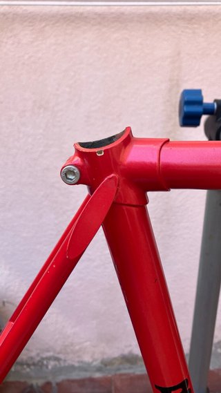Cuadro de Bicicleta de Carretera Acero Biondi