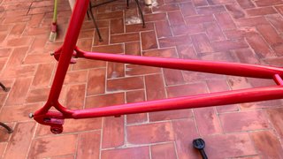 Cuadro de Bicicleta de Carretera Acero Biondi