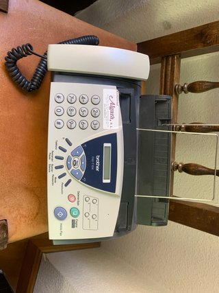 Fax Brother FAX-T104 Beige/Gris