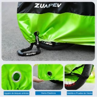 Funda impermeable para moto o bicicleta