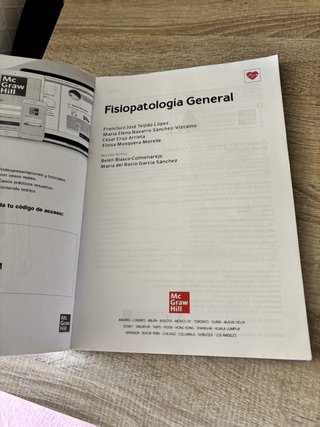 Fisiopatología general, CFGS Sanidad