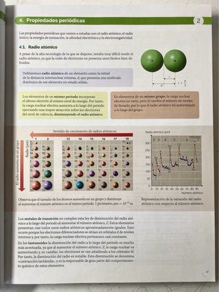 Libro Química 2 Bachillerato. Editorial Santillana