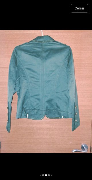 Chaqueta militar Bimba y Lola verde