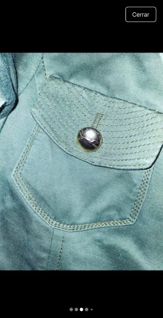 Chaqueta militar Bimba y Lola verde