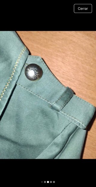 Chaqueta militar Bimba y Lola verde