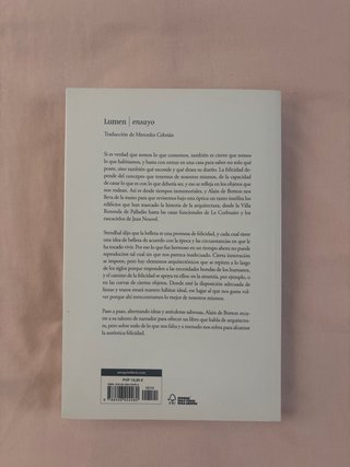 La arquitectura de la felicidad