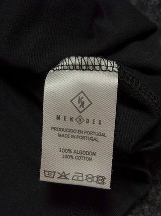 Camiseta Mekkdes Talla L Negra