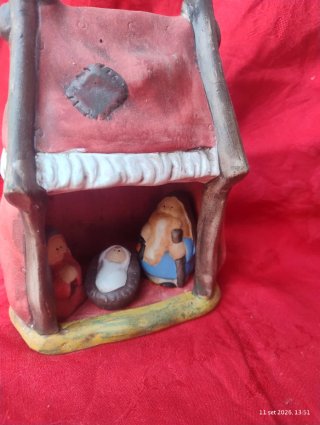 Presepe in biscuit stile Thun