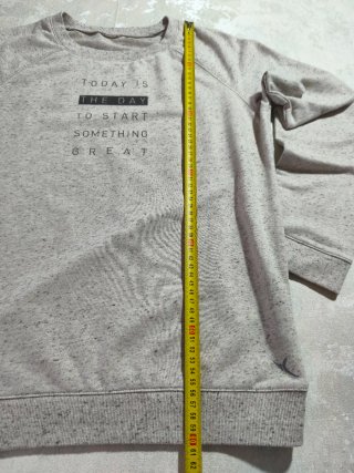 Camisola Cinza com Frase Motivacional