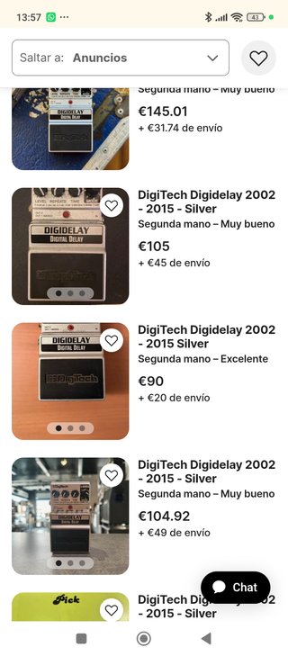 DigiTech Digidelay X-Series Pedal de Efectos
