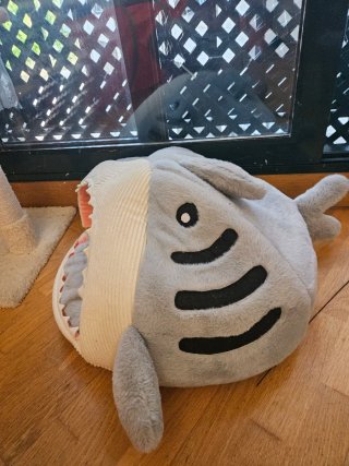Camita Tiburón para Mascotas Pequeñas