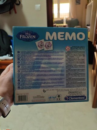 Juego Memo Frozen Clementoni