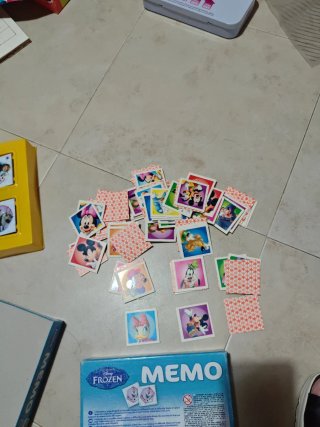 Juego Memo Frozen Clementoni