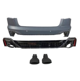 Paragolpes Trasero Audi A6 C8 4 puertas Look RS6 C
