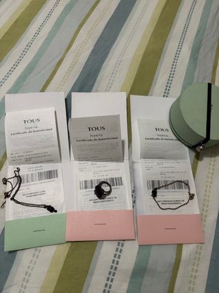 Pack Joyería Tous: Collar, Anillo y Pulsera oferta