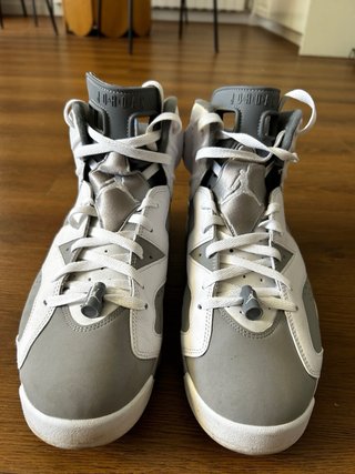Air Jordan 6 Retro Gris Blanco