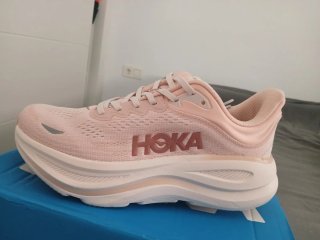 Zapatillas Hoka Bondi 9 Rosa Talla 39