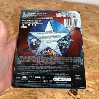 Captain America Il Primo Vendicatore Blu-Ray + DVD