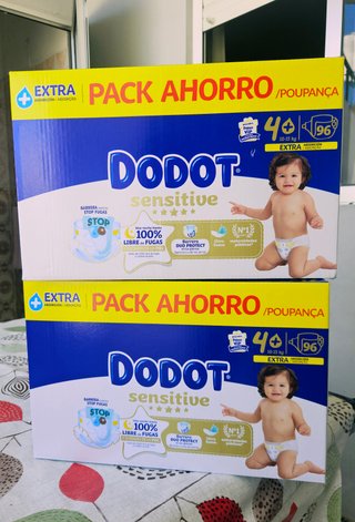 2x96 Fraldas Dodot Sensitive T4+