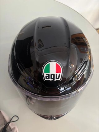 Casco AGV K6 Negro Nuevo