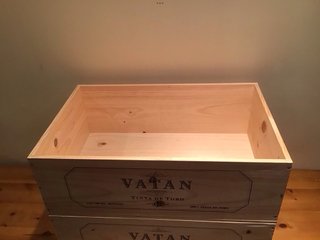 2 Cajas de madera tipo baul XL