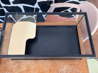 Acuario/terrario + accesorios para tortugas/peces