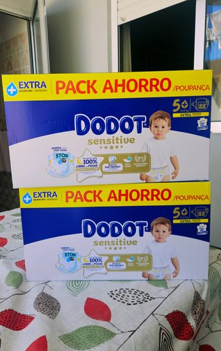 2x88 Fraldas Dodot Sensitive T5+