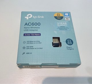 Adaptador WiFi TP-Link AC600 Nano USB