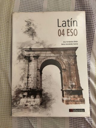 Libro Latín 4 ESO edelvives