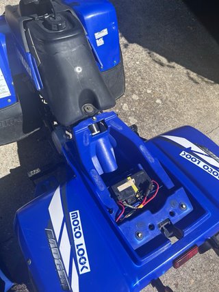 Quad Yamaha Badger 80 Azul (YFM 80)