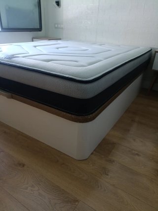 Cama 150x190 con Canapé y Colchón