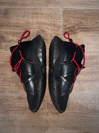 HUGO Boss Sneakers Uomo Nero Rosso