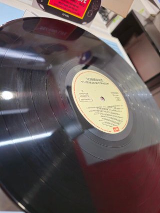 Vinilo Tennessee Llueve en mi Corazón