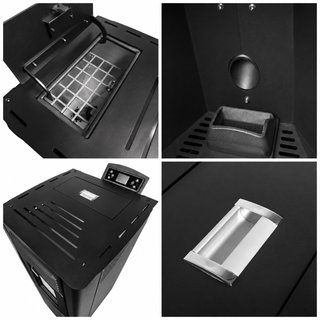Estufa pellets Sirio 11 con Kit Fumisteria y Wifi