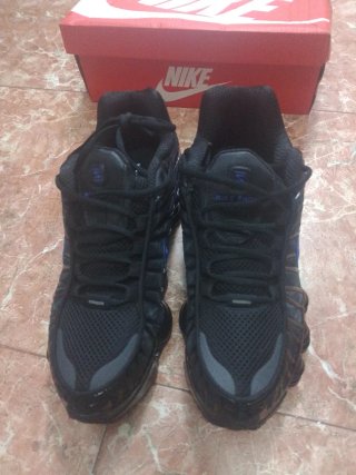 Zapatillas Nike Shox Turbo Hombre Negras