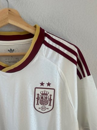 Camiseta España Adidas Talla L Blanca