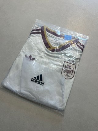 Camiseta España Adidas Talla L Blanca