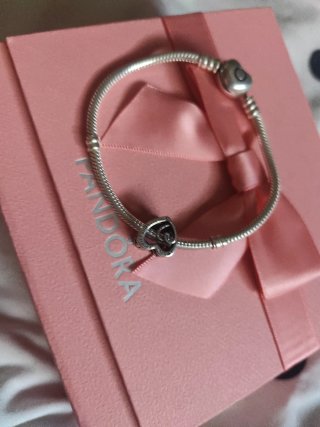 Pulsera Pandora con Charm Corazón
