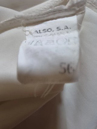Blusa blanca manga corta