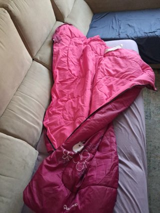 Saco de dormir rosa Quechua