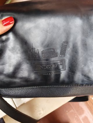 Borsa Fendissime vintage pelle nera