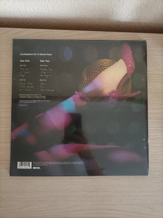 Madonna Confessions on a dance floor vinilo rosa