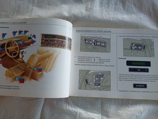 Libretto Uso e Manutenzione Fiat Croma 1990