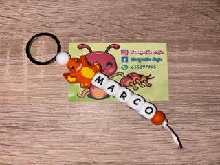 Llavero Charmander personalizado