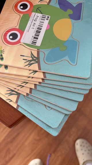 Puzzles Infantiles de Madera (9 piezas)